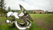 Giant Tuba Gone Wrong - Sculpture "Eve" by Richard Hudson on Flickr